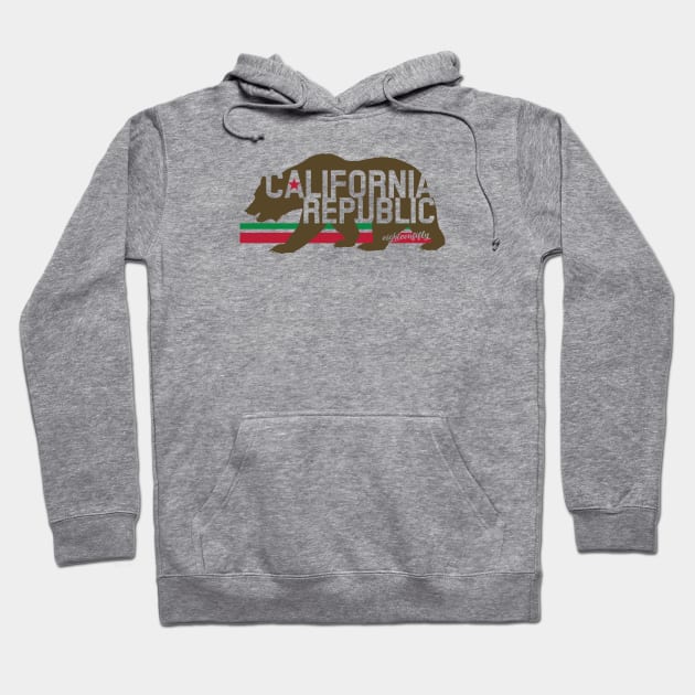 California Republic Hoodie by DesignWise